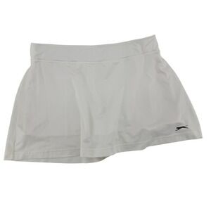 Slazenger White‎ Tennis Skort Women's Athletic Activewear Skirt Shorts Size L